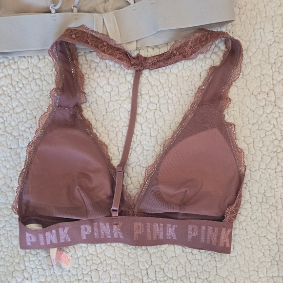 2-Pack PINK Lace‎ Bralette Bundle – Victoria’s Secret - Picture 7 of 7